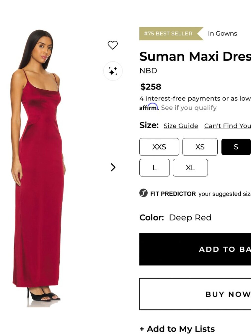 Revolve Suman Maxi Dress NBD
